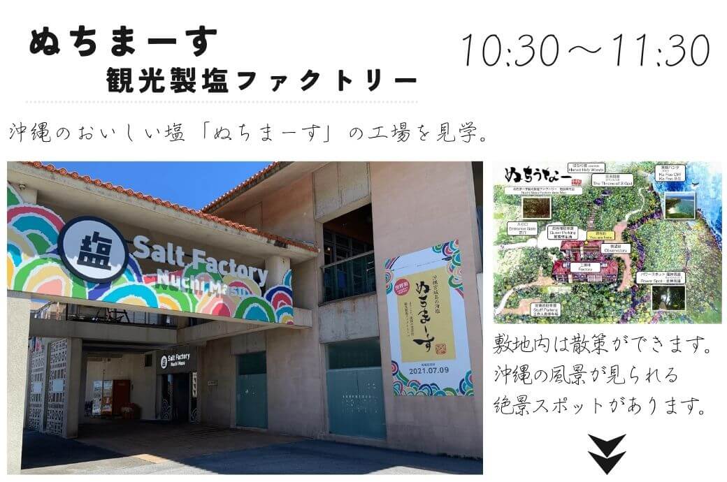 沖縄の観光地を巡る大人の遠足の一日